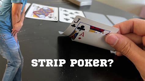 strip poker embarrassed